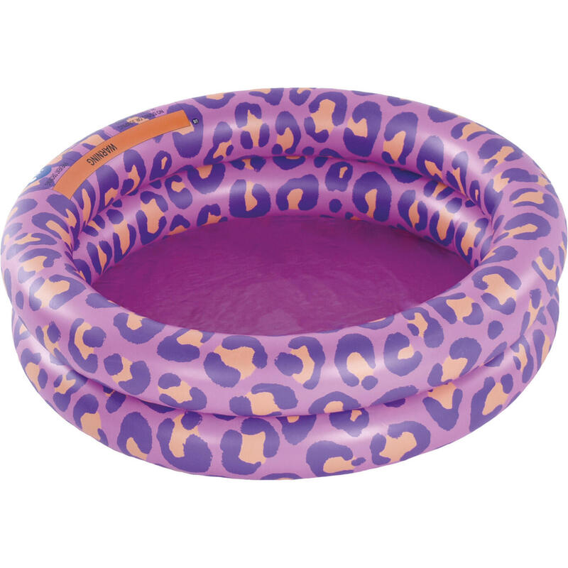Schwimmen  Baby Pool 60cm  Purple Leopard