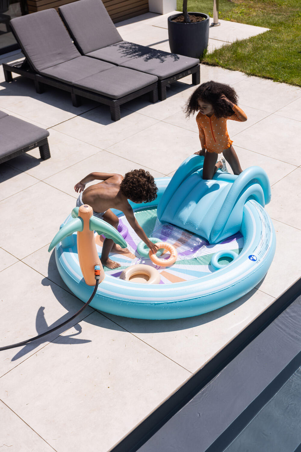Piscine de jeux - Multicolor - Bright Waves 4/7