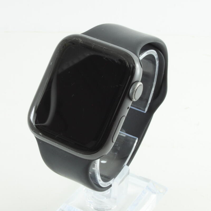 Refurbished - Apple Watch S4 44mm GPS Alu Grijs Sidereal/Zwart - Redelijk