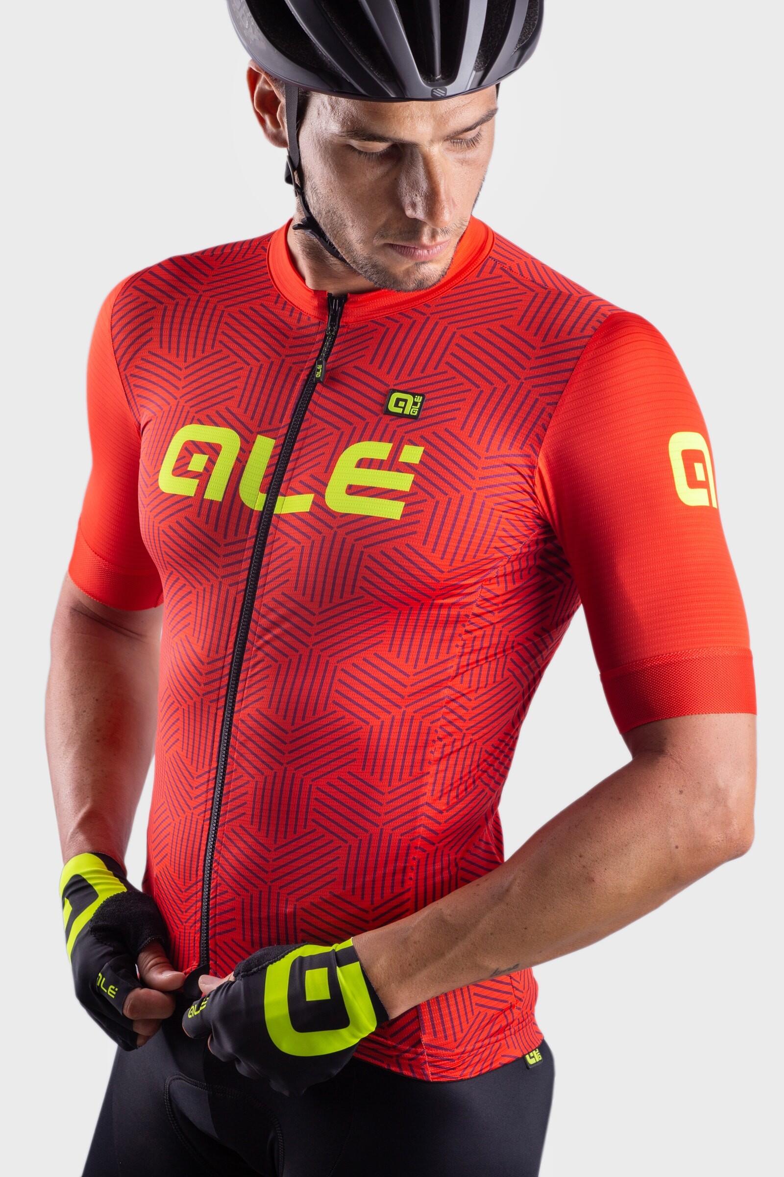 Ale Maillot à Manches Courtes Solid Cross 5/6