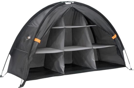 Storage Organiser Camping Regal Zelt Schrank Organizer Faltschrank 9Fächer