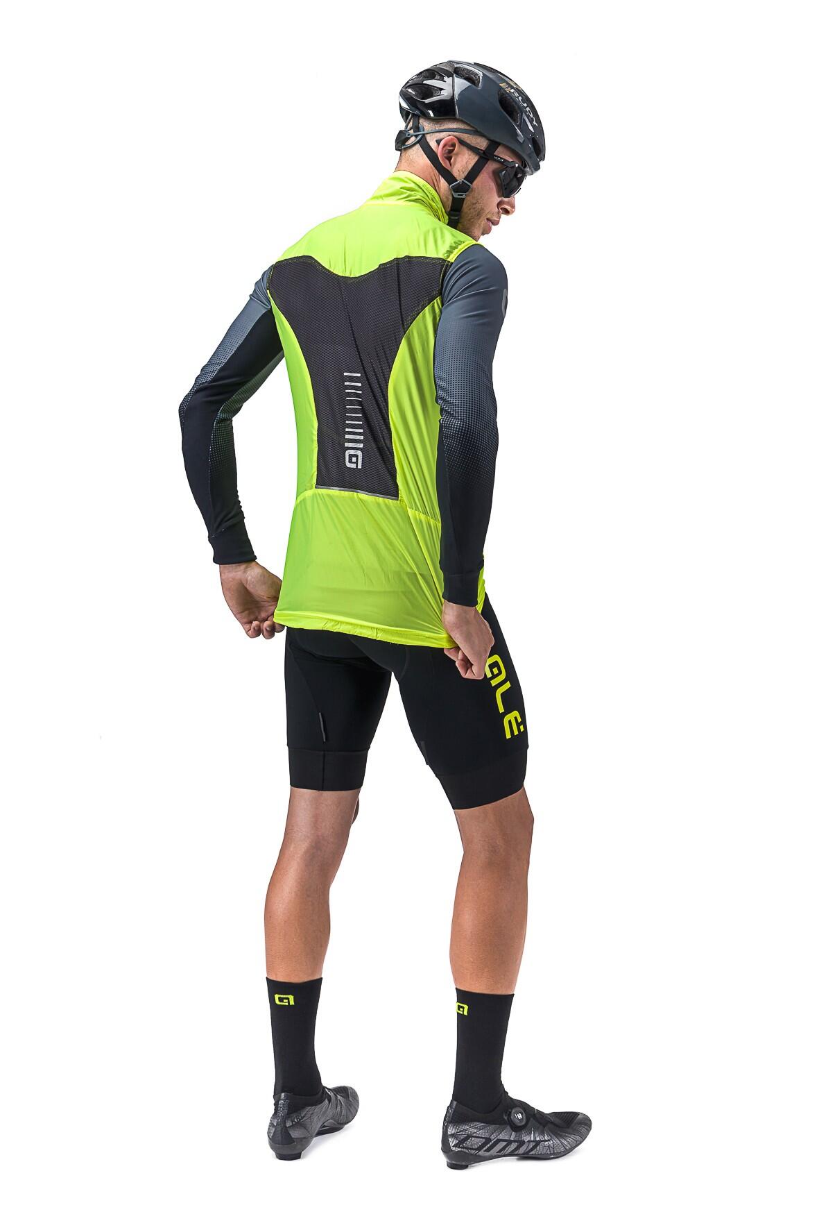 Veste Sans Manches Alé Light Pack Ale' Jaune Fluo 4/6
