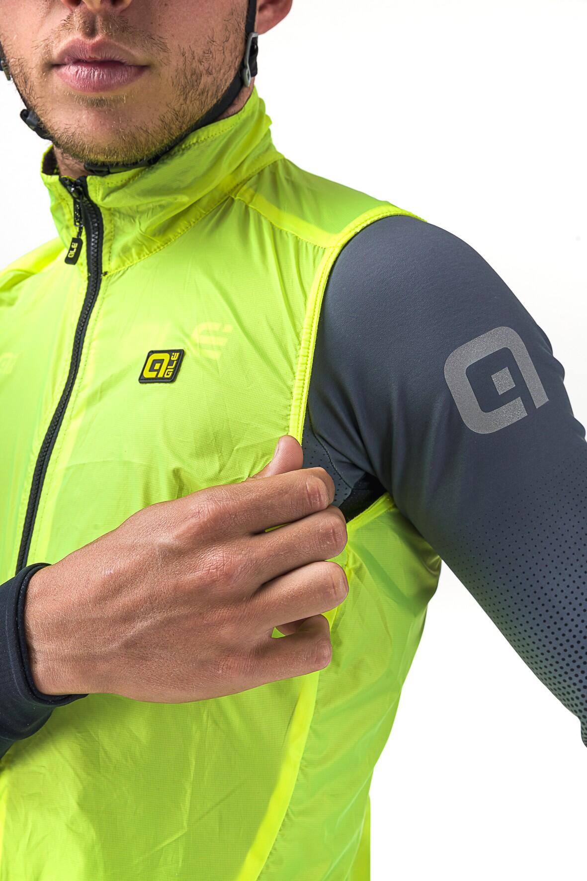 Veste Sans Manches Alé Light Pack Ale' Jaune Fluo 5/6