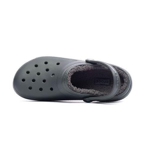 Crocs classic fuzz lined clog 4/5