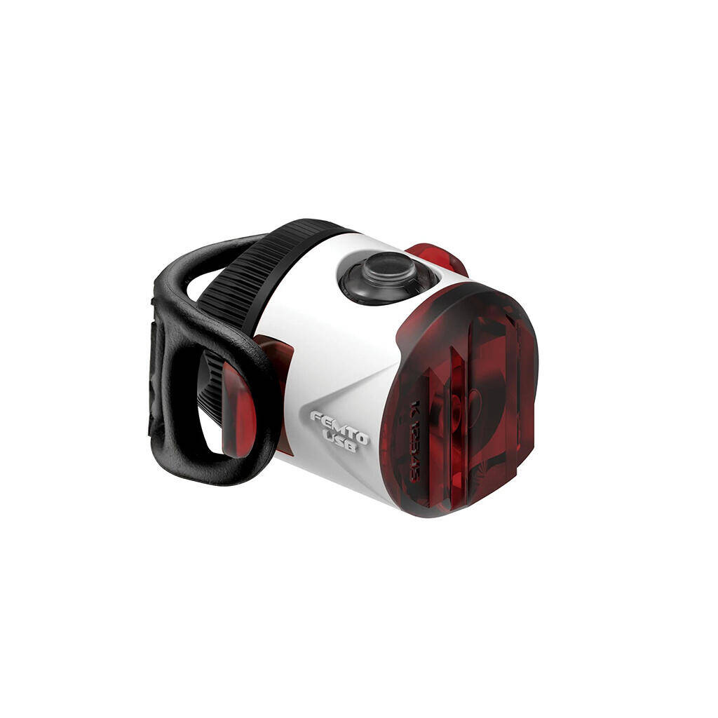 Lezyne Femto USB Drive Rear Light-White (5 Lumens)