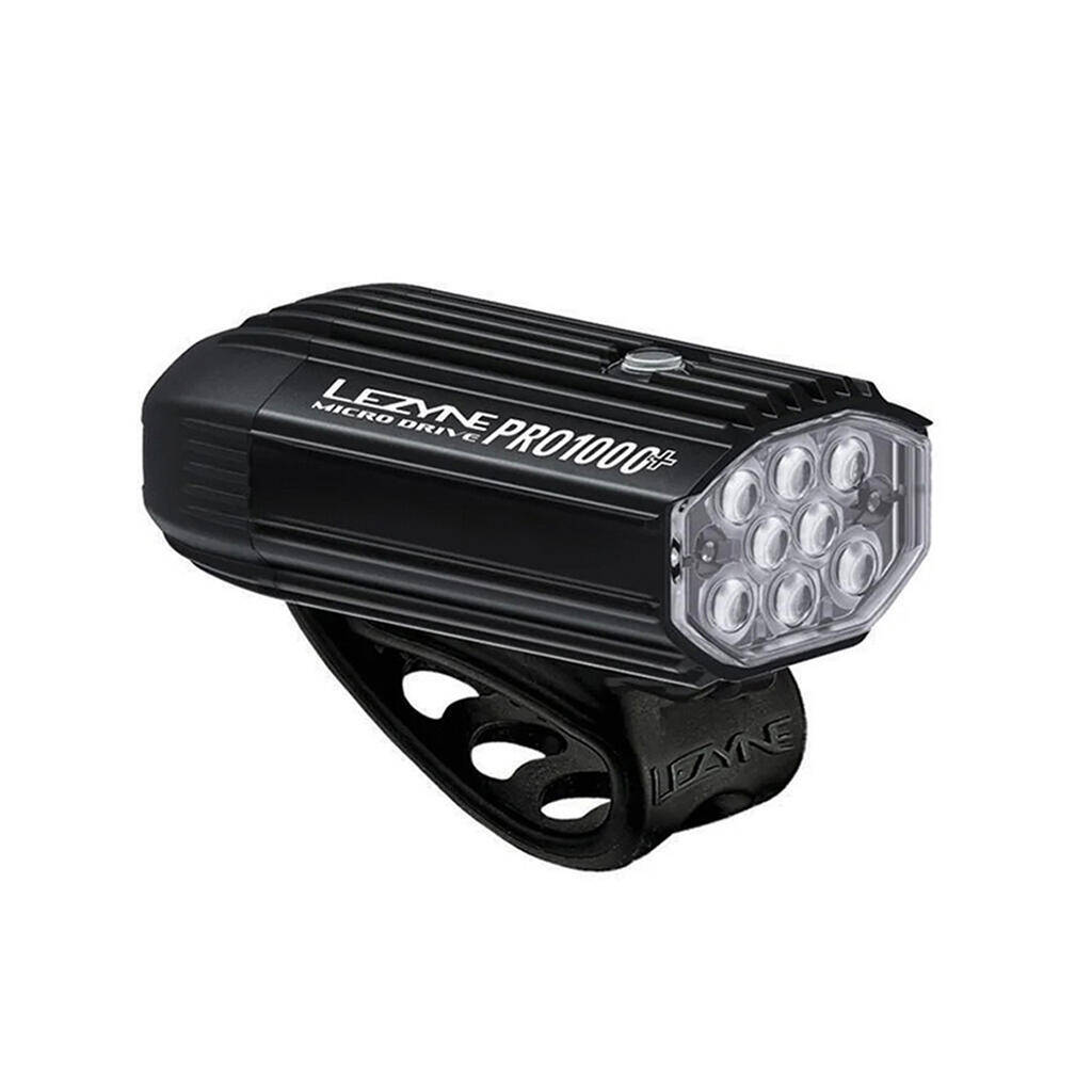 Lezyne Micro Drive Pro 1000+ Front Light-Satin Black (1000 Lumens) -  1