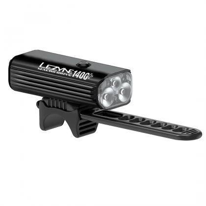 Lezyne Macro Drive 1400+ Front Light-Black (1400 Lumens) -  1