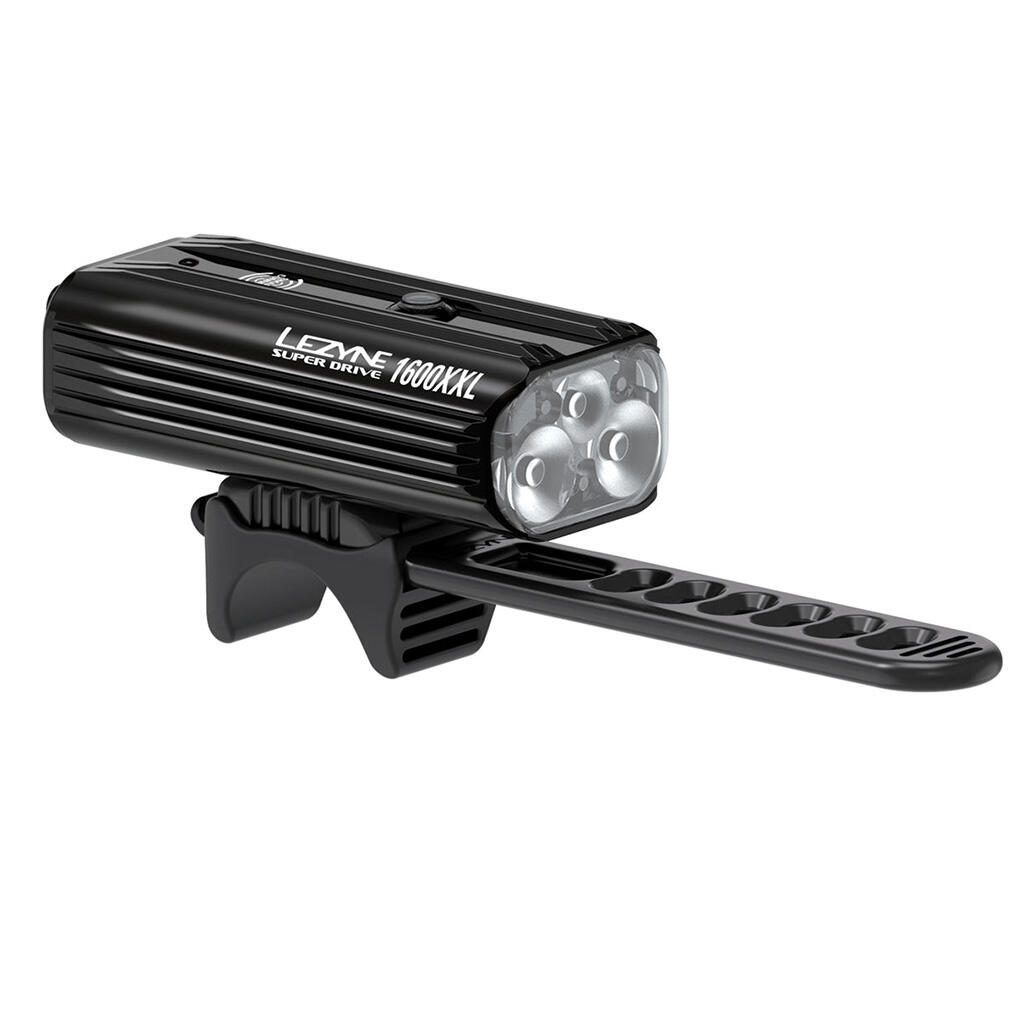 Lezyne Super Drive 1600XXL Front Light-Black (1600 Lumens)