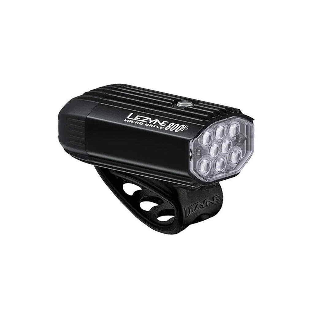 Lezyne Micro Drive 800+ Front Light-Satin Black (800 Lumens) -  1