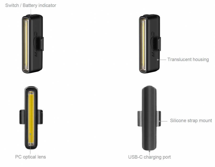 Magicshine SEEMEE 30TL V2.0 Rear Light (30 Lumens) -  4