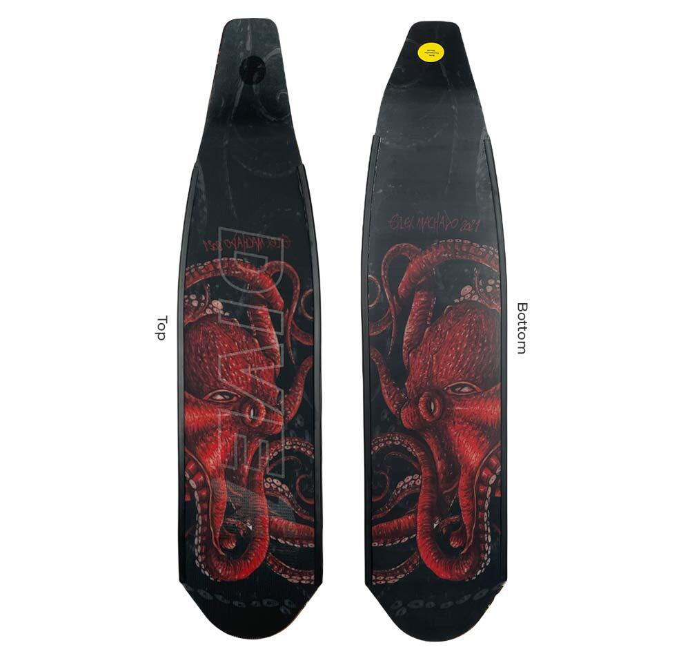 DiveR V2 Composite Wild Octopus Fin Blades