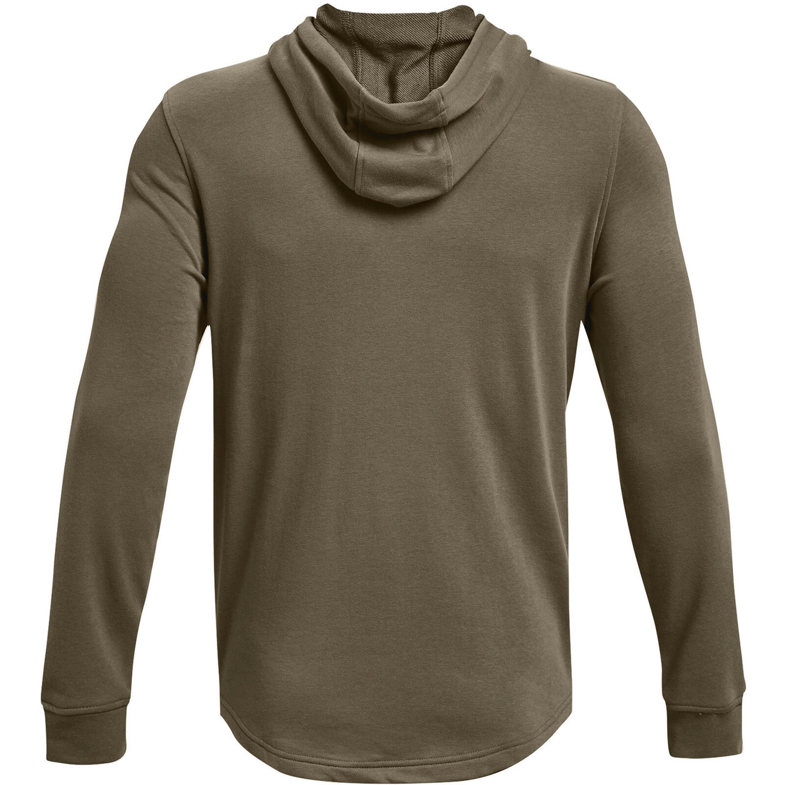 Capuche Under Armour UA Rival Terry Logo, Vert, Hommes 2/5