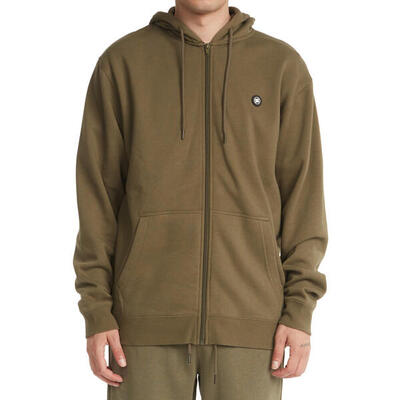 Kap dc shoes riot zip up. groen. mannen