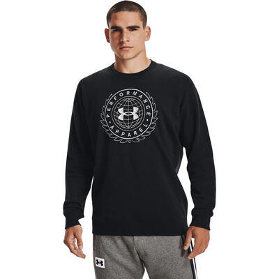 Bluse Under Armour Rival. Schwarz. Herren