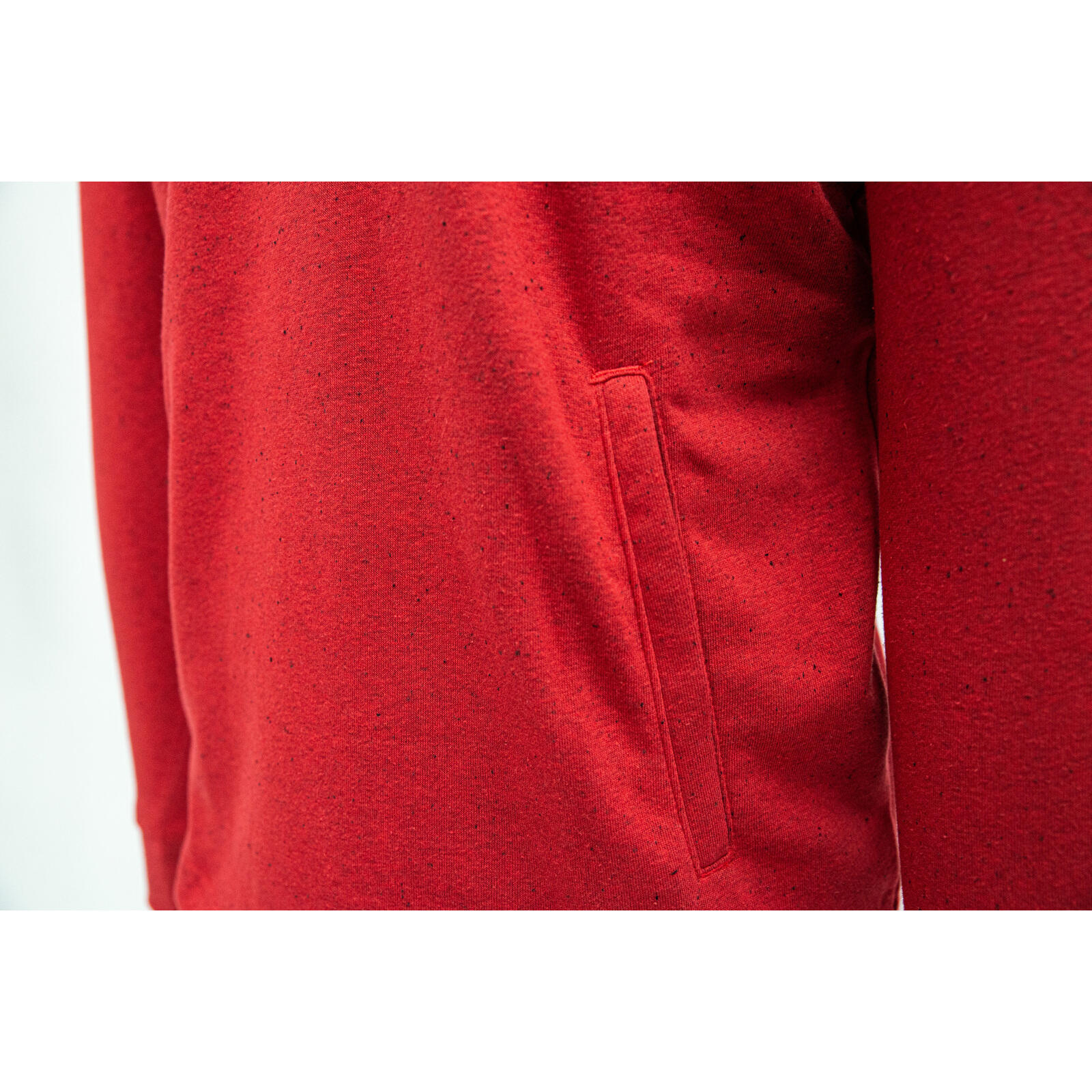 Capuche Under Armour Rival Terry, Rouge, Hommes 5/5