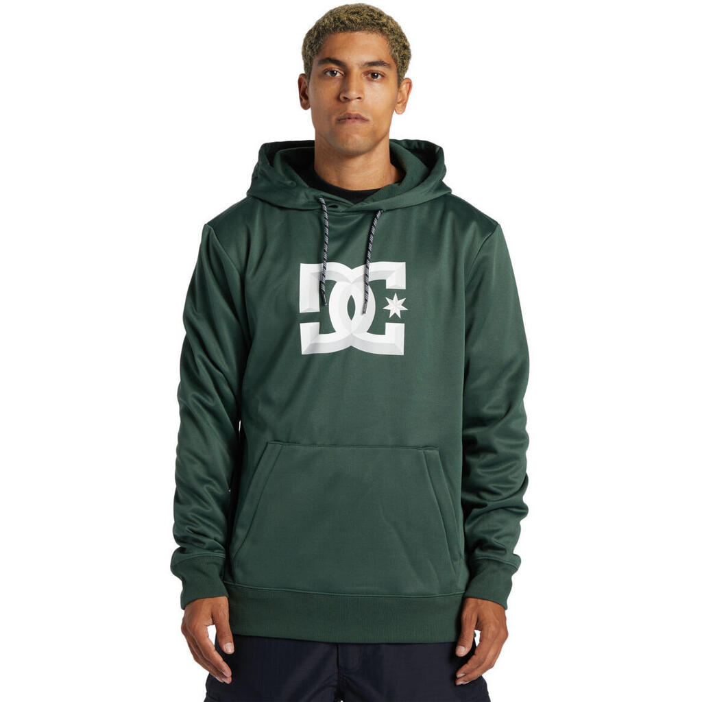 Hood DC Shoes SNOWSTAR - TECHNICAL FLEECE, Green, Men