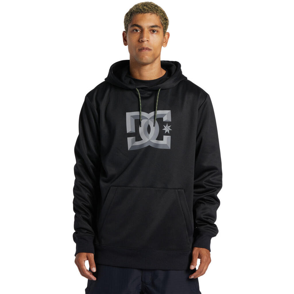 Hood DC Shoes SNOWSTAR - TECHNICAL FLEECE, Black, Men
