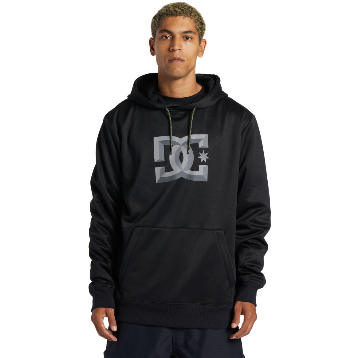 DC SHOES Cappuccio DC Shoes SNOWSTAR - TECHNICAL FLEECE, Nero, Uomini