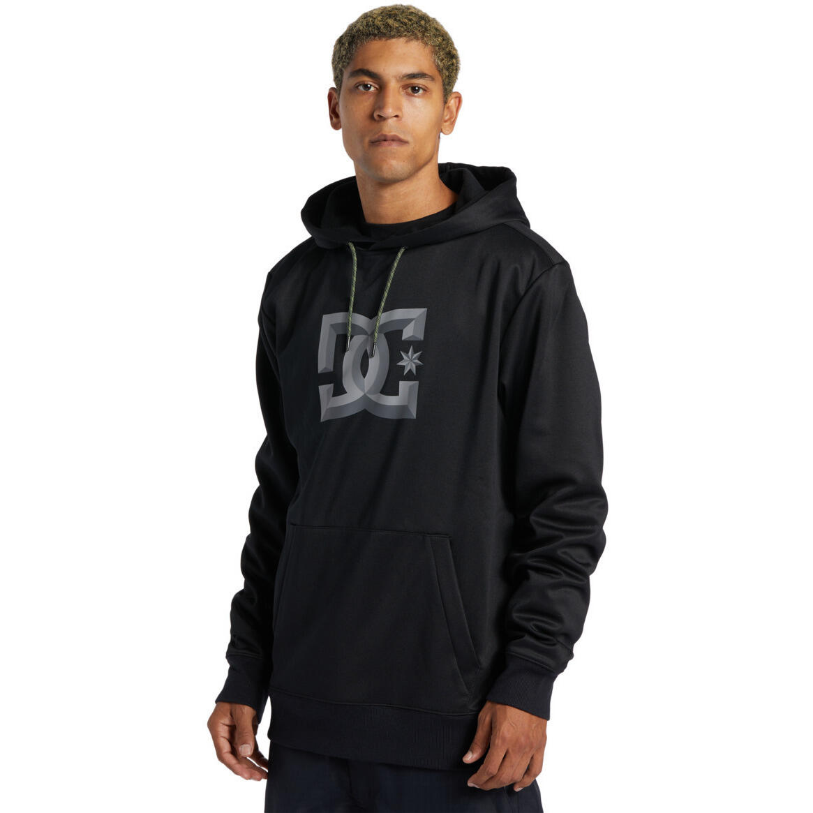 Cappuccio DC Shoes SNOWSTAR - TECHNICAL FLEECE, Nero, Uomini 3/5