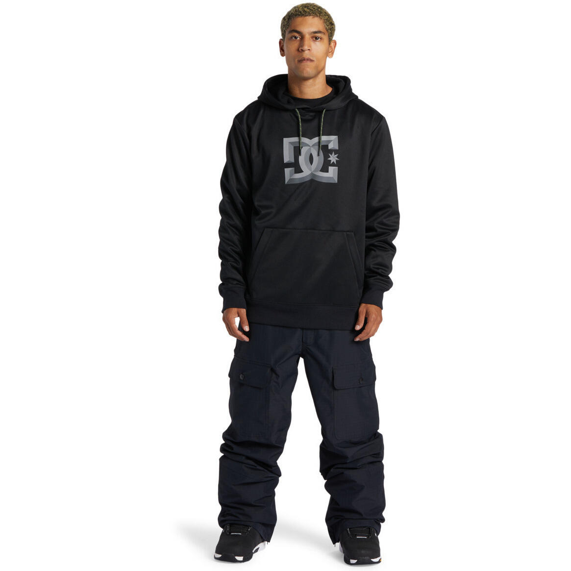Cappuccio DC Shoes SNOWSTAR - TECHNICAL FLEECE, Nero, Uomini 4/5