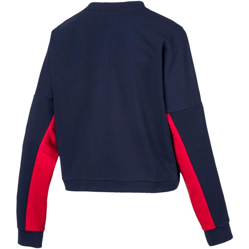 Blouse Puma Modern Sport Crew Sweat, Blauw, Dames