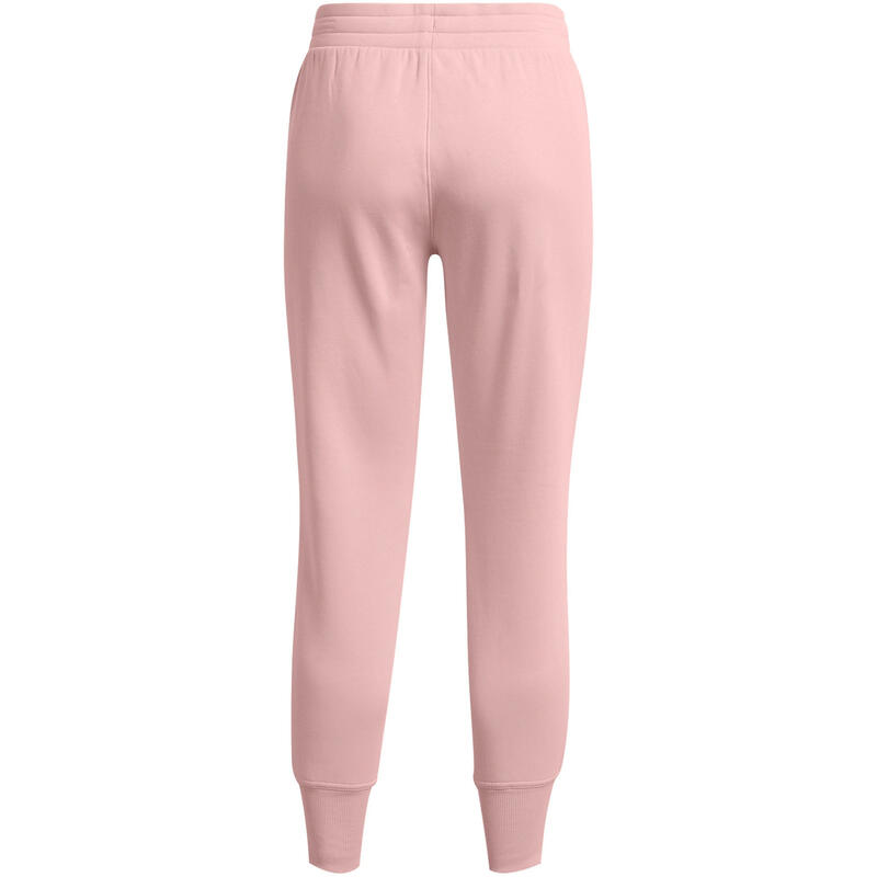 Broek Under Armour Rival Fleece, Roze, Dames