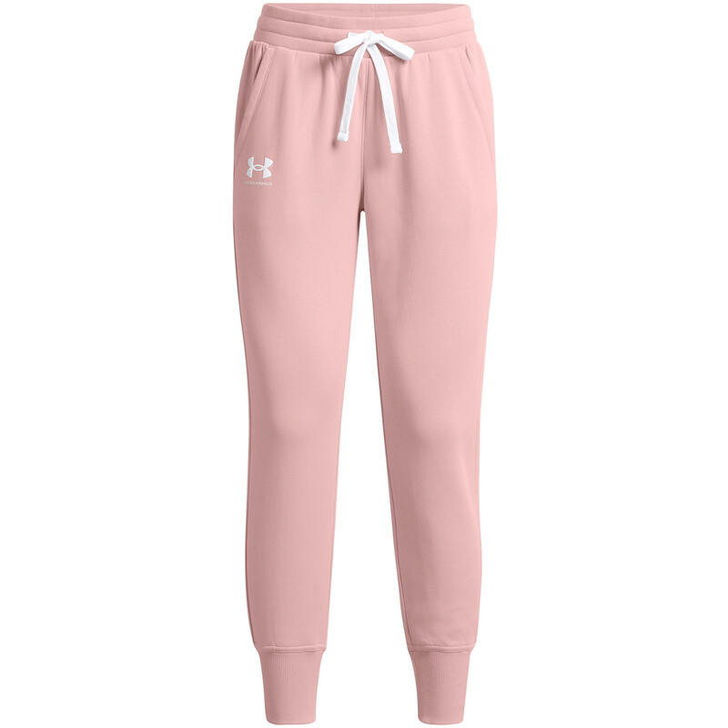 Broek Under Armour Rival Fleece, Roze, Dames