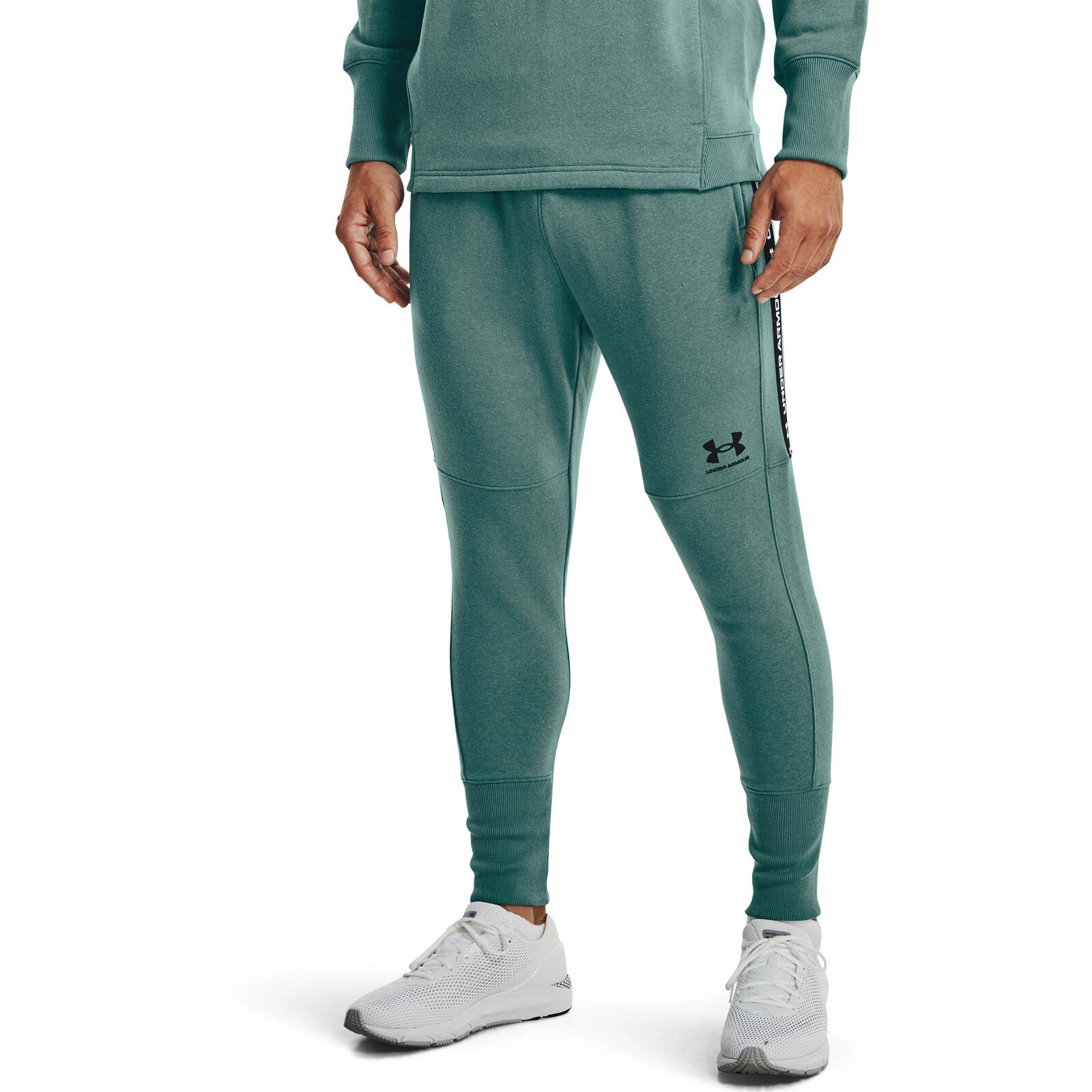 Broek Under Armour Accelerate Off-Pitch, Groen, Mannen 3/5