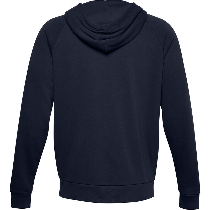 Sweat à capuche Under Armour UA Rival FZ Hoodie, Bleu, Hommes