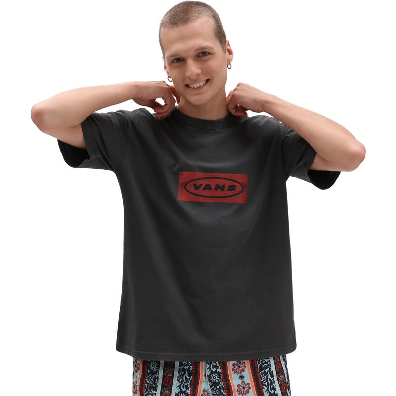 Camiseta de manga corta Vans X Curren X Knost, Negro, Hombre