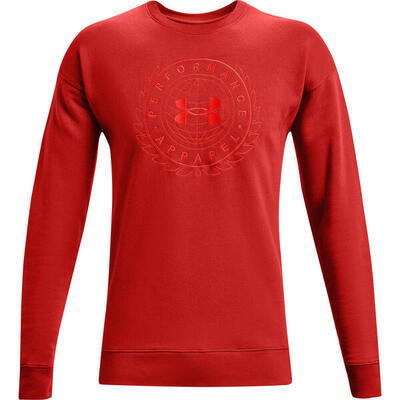 Bluse Under Armour Ua Rival Alma Mater. Orange. Herren