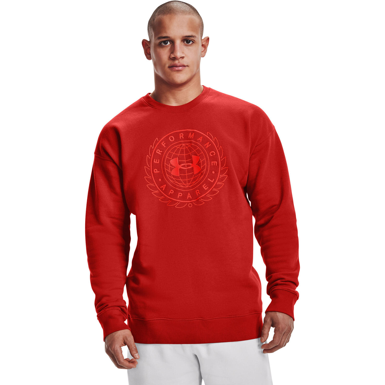 Blouse Under Armour Ua Rival Alma Mater, Oranje, Mannen 3/5
