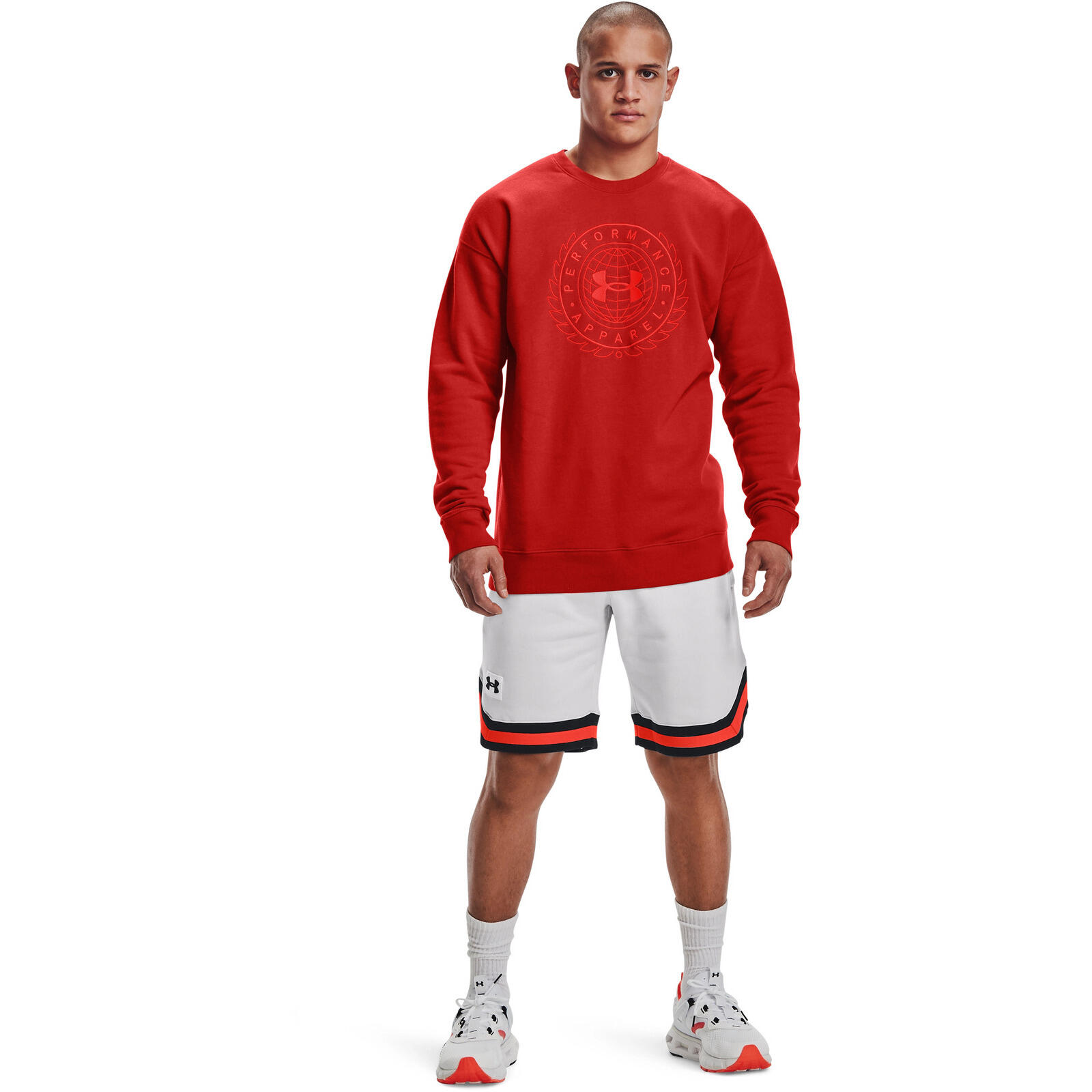 Blouse Under Armour Ua Rival Alma Mater, Oranje, Mannen 5/5