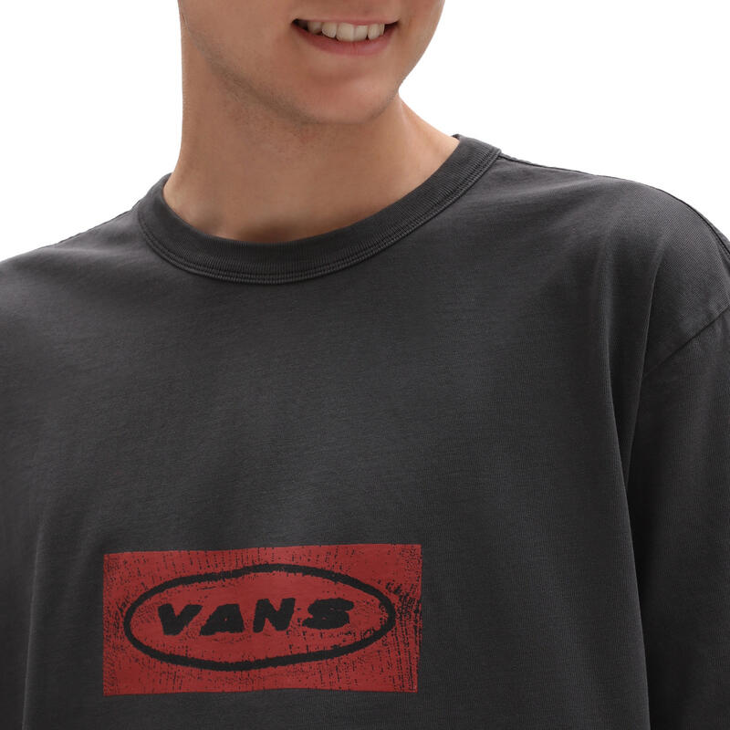 T-Shirt Vans X Curren X Knost, Preto, Homens