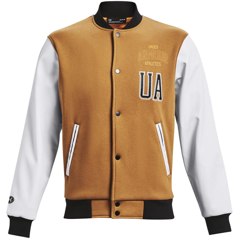 Jasje Under Armour Ua Originators Letterman, Bruin, Mannen