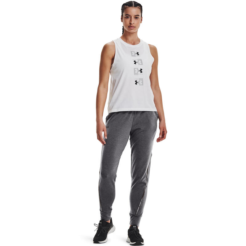 Pantaloni femei Under Armour Rival Terry, Gri