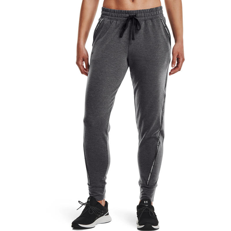 Pantalones Under Armour Rival Terry, Gris, Mujer