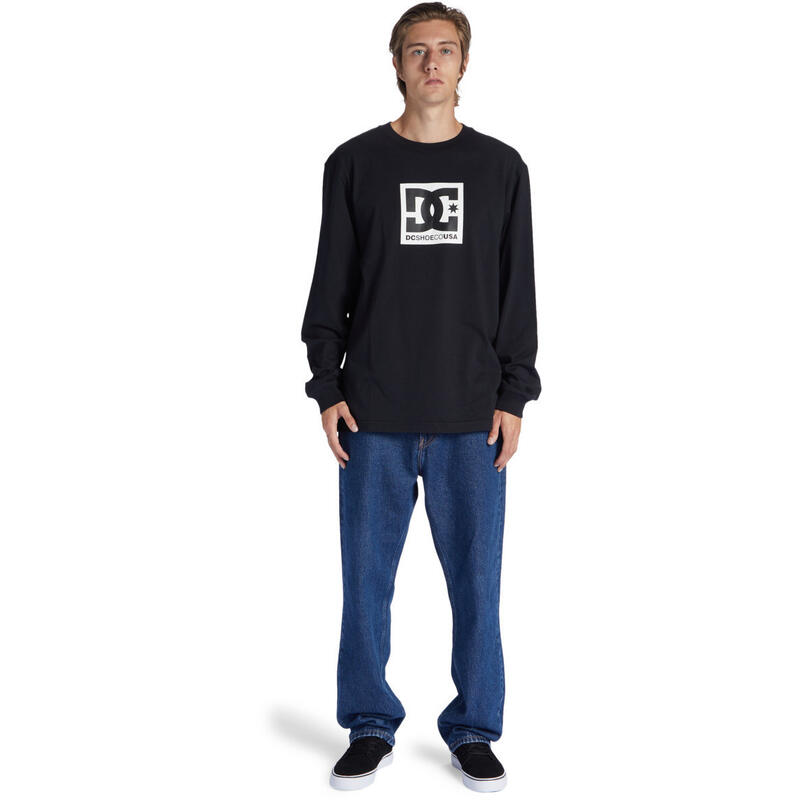 Blouse DC Shoes Square Star, Zwart, Mannen