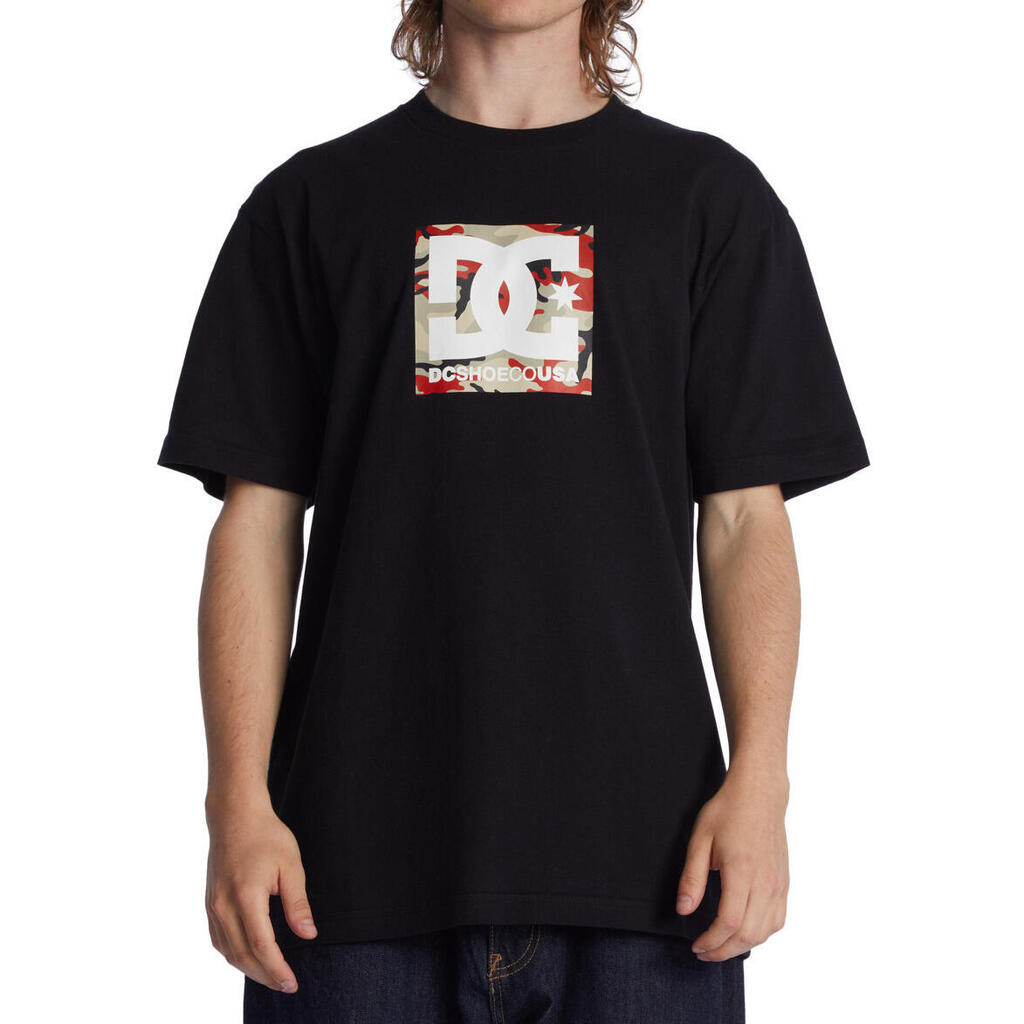 T-shirt DC Shoes Square Star Fill, Black, Men