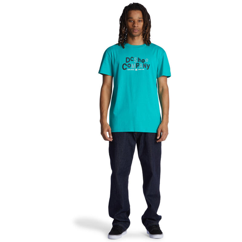 T-shirt DC Shoes Mumbo Jumbo, Vert, Hommes