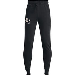 Een broek Under Armour Rival Terry, Zwart, Kinderen