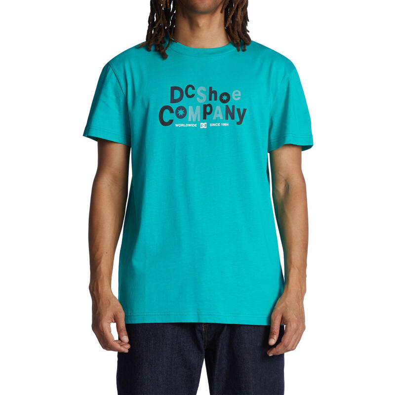 T-shirt DC Shoes Mumbo Jumbo, Vert, Hommes