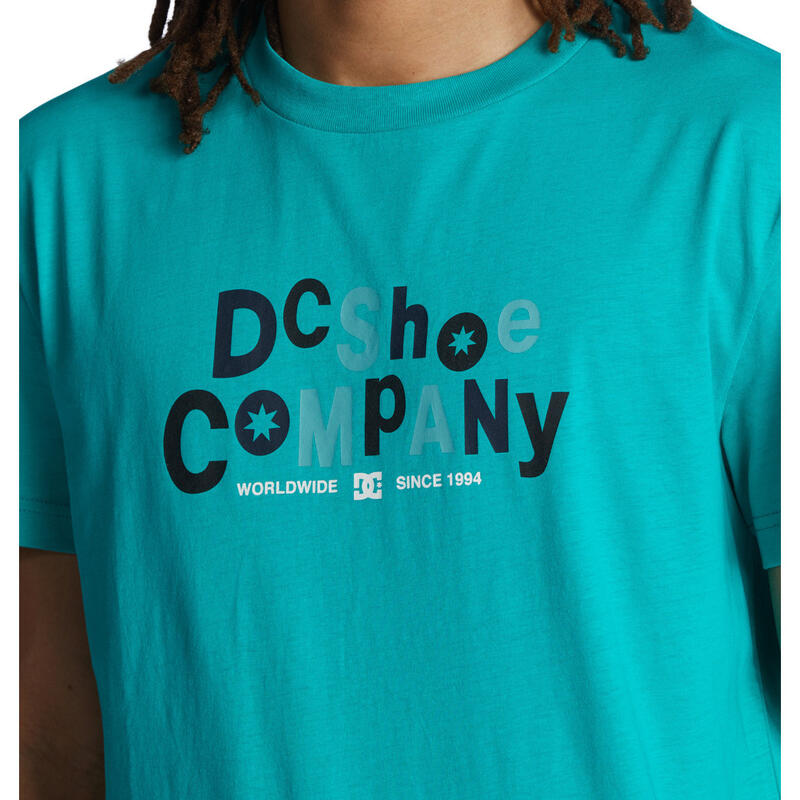 T-shirt DC Shoes Mumbo Jumbo, Vert, Hommes