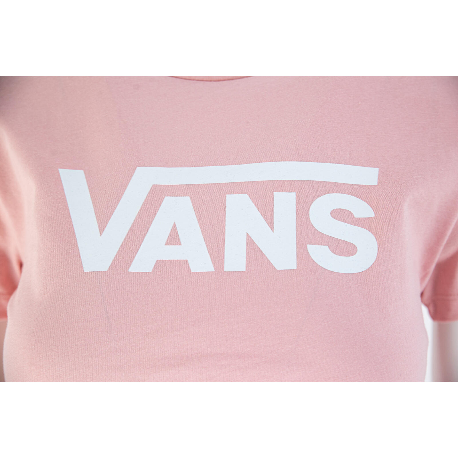 T-Shirt Vans Drop V SS Crew-b, Cor de rosa, Mulheres 4/5
