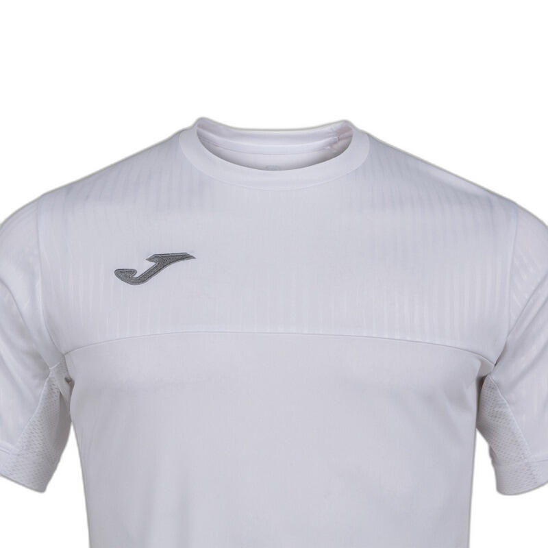 T-Shirt Manga Curta Padel Homem Joma Montreal Branco 7/7