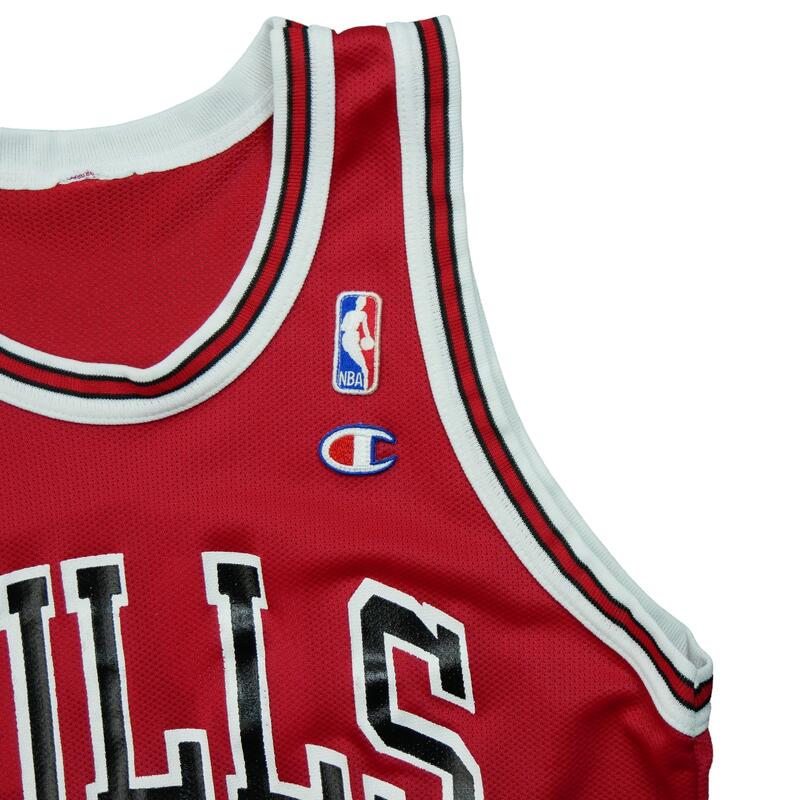 Reconditionné - Maillot Champion Chicago Bulls NBA Pippen - État Excellent