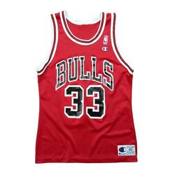Reconditionné - Maillot Champion Chicago Bulls NBA Pippen - Bon État