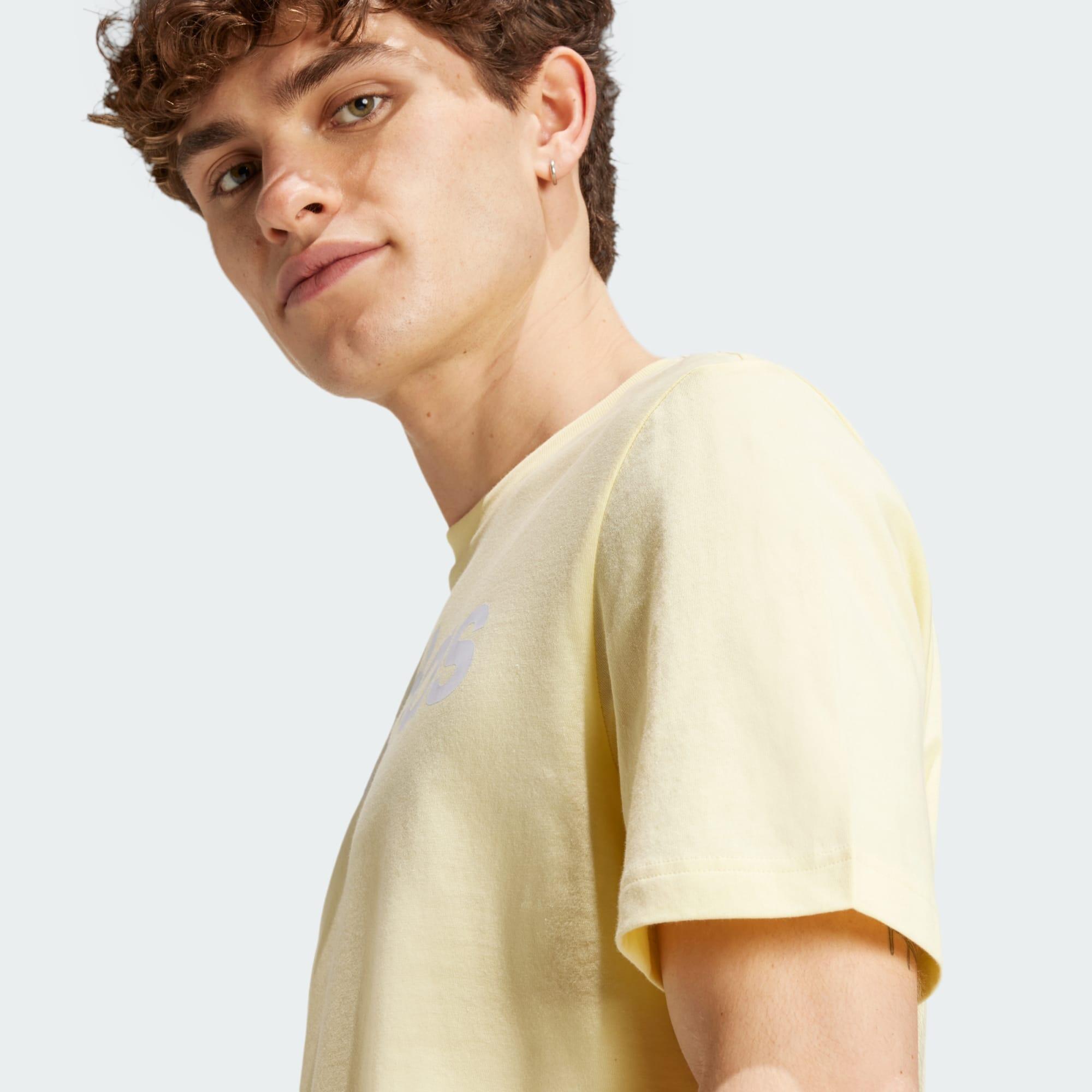 T-shirt avec logo brodé linéaire en jersey Essentials 6/7