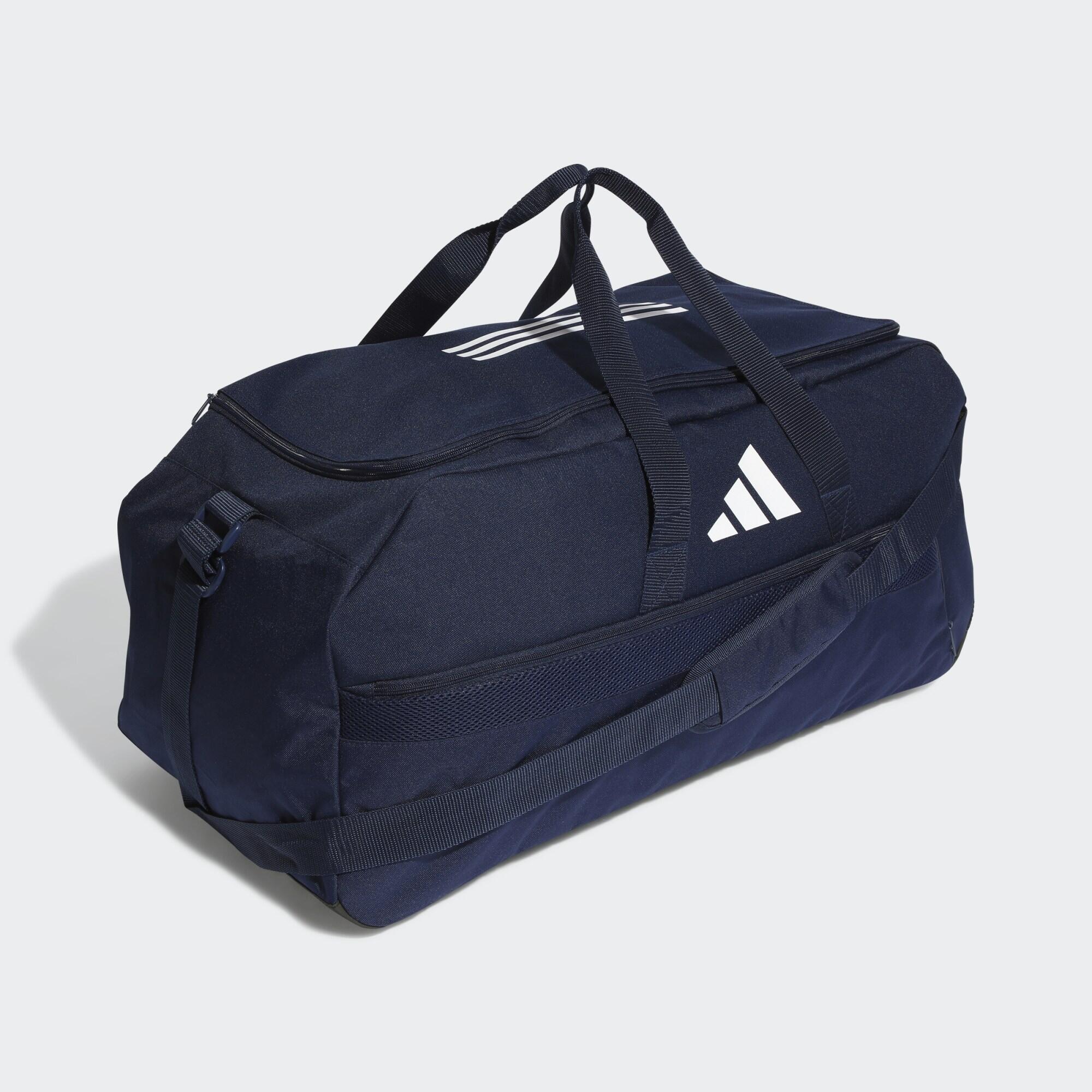 Сумка спортивная Adidas Tiro 23 League Duffel Bag Large, 62L, Синяя галактика / 62L, Красный / 62L, Чёрный — фото 3