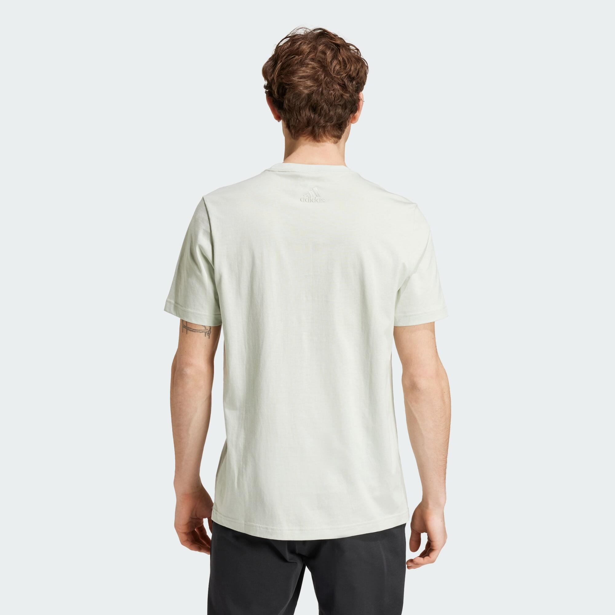 Essentials Single Jersey Linear Embroidered Logo T-Shirt 4/7